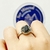 ANILLO CAZUELA PIRITA Y TURMALINA - Ser Mineral Accesorios