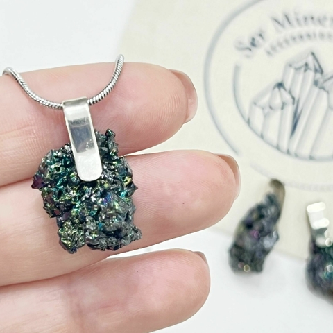 DIJE DE ALPACA DIAMANTINA PEQUEÑA