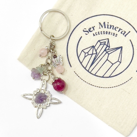 LLAVERO NUDO DE BRUJA TRANSMUTACION