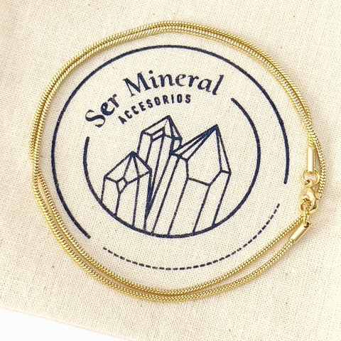 CADENAS COLA DE RATON DE 40 CM DORADO - comprar online