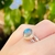 ANILLO DE PLATA Y LABRADORITA - Ser Mineral Accesorios