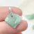 MINI DIJE DE ALPACA CUARZO VERDE