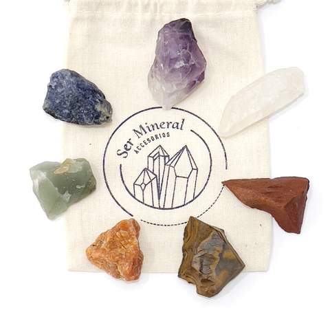 KIT 7 CHAKRAS BRUTO GRANDE