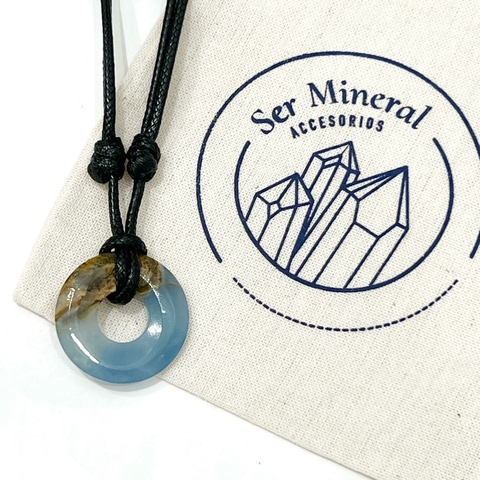 COLLAR PI ONIX CIELO