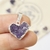MINI DIJE CORAZON DE DRUSAS AMATISTA en internet