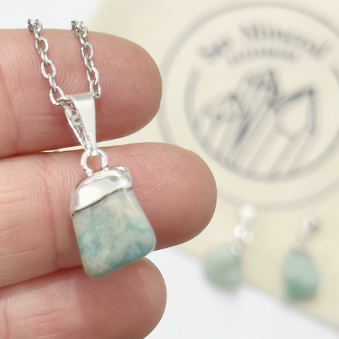 MINI DIJE ROLADO AMAZONITA