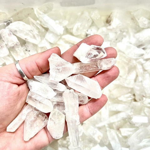 100 GR CUARZO CRISTAL BRUTO