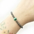 PULSERA DE HEMATITE CON MALAQUITA