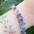 PULSERA DE ESCALLAS DE FLUORITA en internet