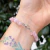 PULSERA DE ESCALLAS CUARZO ROSA PREMIUM - Ser Mineral Accesorios
