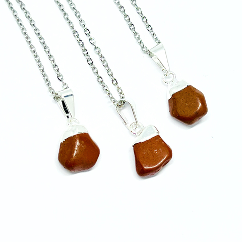 MINI DIJE ROLADO JASPE ROJO