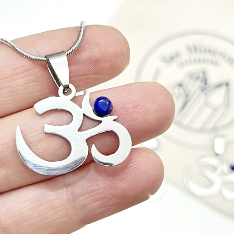 OM DE ACERO Y LAPISLAZULI