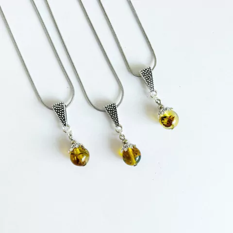 MINI DIJE ESFERA AMBAR