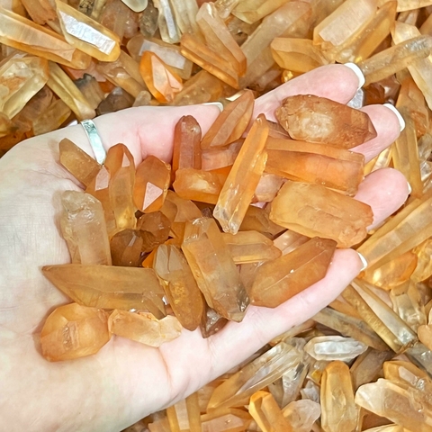 100 GR CUARZO MANDARINA