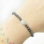PULSERA DE HEMATITE CON AGUAMARINA
