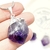 DIJE PICO DE AMATISTA EN BRUTO GRANDE - Ser Mineral Accesorios