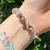 PULSERA DE ESCALLAS LODOLITA - Ser Mineral Accesorios