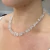 COLLAR DE ESCALLAS CUARZO CRISTAL en internet