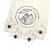 DIJE FLOR DE LOTO OJO DE TIGRE CON BAÑO - comprar online