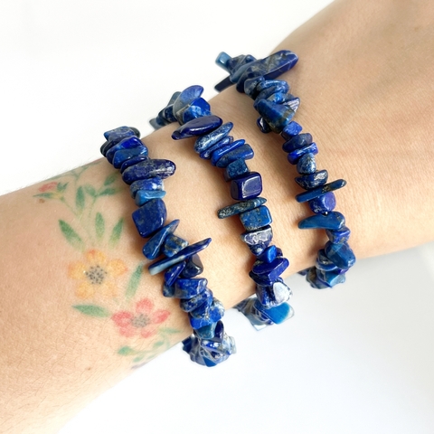 PULSERA DE ESCALLAS LAPISLAZULI