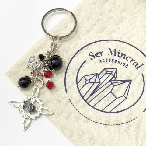 LLAVERO NUDO DE BRUJA PROTECCIÓN