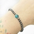 PULSERA DE HEMATITE CON APATITA