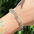 PULSERA DE ESCALLAS CUARZO MUSGO en internet