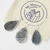 DIJE GOTA DE AGATA CALCEDONIA - Ser Mineral Accesorios