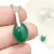MINI DIJE MEDALLON AGATA VERDE - Ser Mineral Accesorios