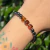 PULSERA HEMATITE Y AMBAR - tienda online