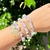 PULSERA DE ESCALLAS ADULARIA (piedra de la luna natural) - comprar online