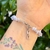 PULSERA DE ESCALLAS AGATA DE LAZO AZUL - tienda online