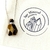 COLLAR PERFUMERO BOTELLA GLAM DE OJO DE TIGRE - tienda online