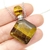 Imagen de COLLAR PERFUMERO BOTELLA ROMBO DE OJO DE TIGRE