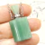 COLLAR BOTELLA PERFUMERO RECTO CUARZO VERDE - comprar online