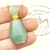 COLLAR PERFUMERO BOTELLA POSION DE CUARZO VERDE DORADO - comprar online