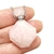 Imagen de COLLAR PERFUMERO BOTELLA ROMBO DE CUARZO ROSA