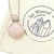 COLLAR PERFUMERO BOTELLA ROMBO DE CUARZO ROSA - tienda online