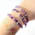 PULSERA DE ESCALLAS AMATISTA - Ser Mineral Accesorios