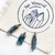 MINI DIJE DE ALPACA CIANITA AZUL PETROLEO en internet