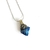 DIJE DE ALPACA LAPISLAZULI Y PIRITA - Ser Mineral Accesorios