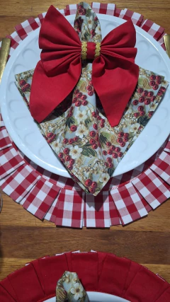 GUARDANAPO CEREJA NATALINO - loja online