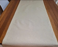 TRILHO DE MESA CREME IMPERMEÁVEL - comprar online