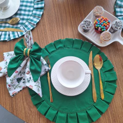 PORTA GUARDANAPO DE LAÇO VERDE na internet