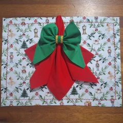 JOGO AMERICANO NATALINO GUIRLANDA - 2 LUGARES - comprar online