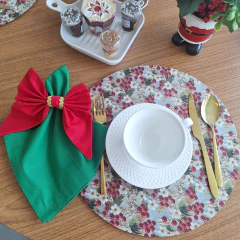 CAPA DE SOUSPLAT CEREJA NATALINA - loja online