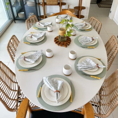 CAPA DE SOUSPLAT VERDE RISCADO na internet