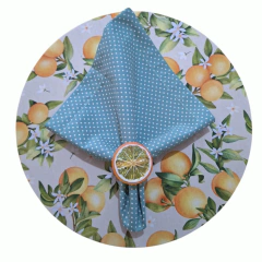 PORTA GUARDANAPO LARANJA ACRÍLICO - MADU HOUSE DECOR