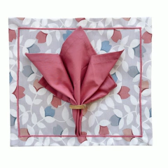 LUGAR AMERICANO TULIPAS AZUL/ROSÊ - loja online