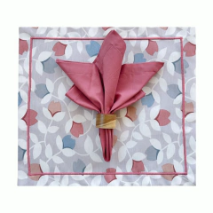 LUGAR AMERICANO TULIPAS AZUL/ROSÊ - MADU HOUSE DECOR